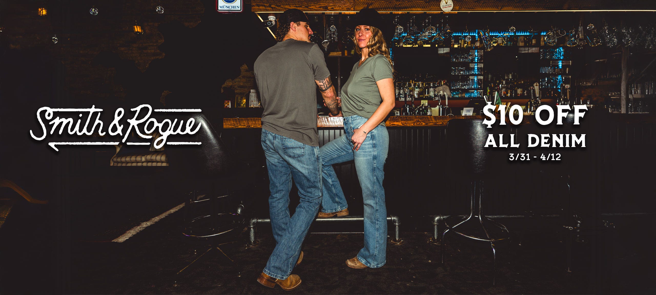 Smith and Rogue Denim Sale