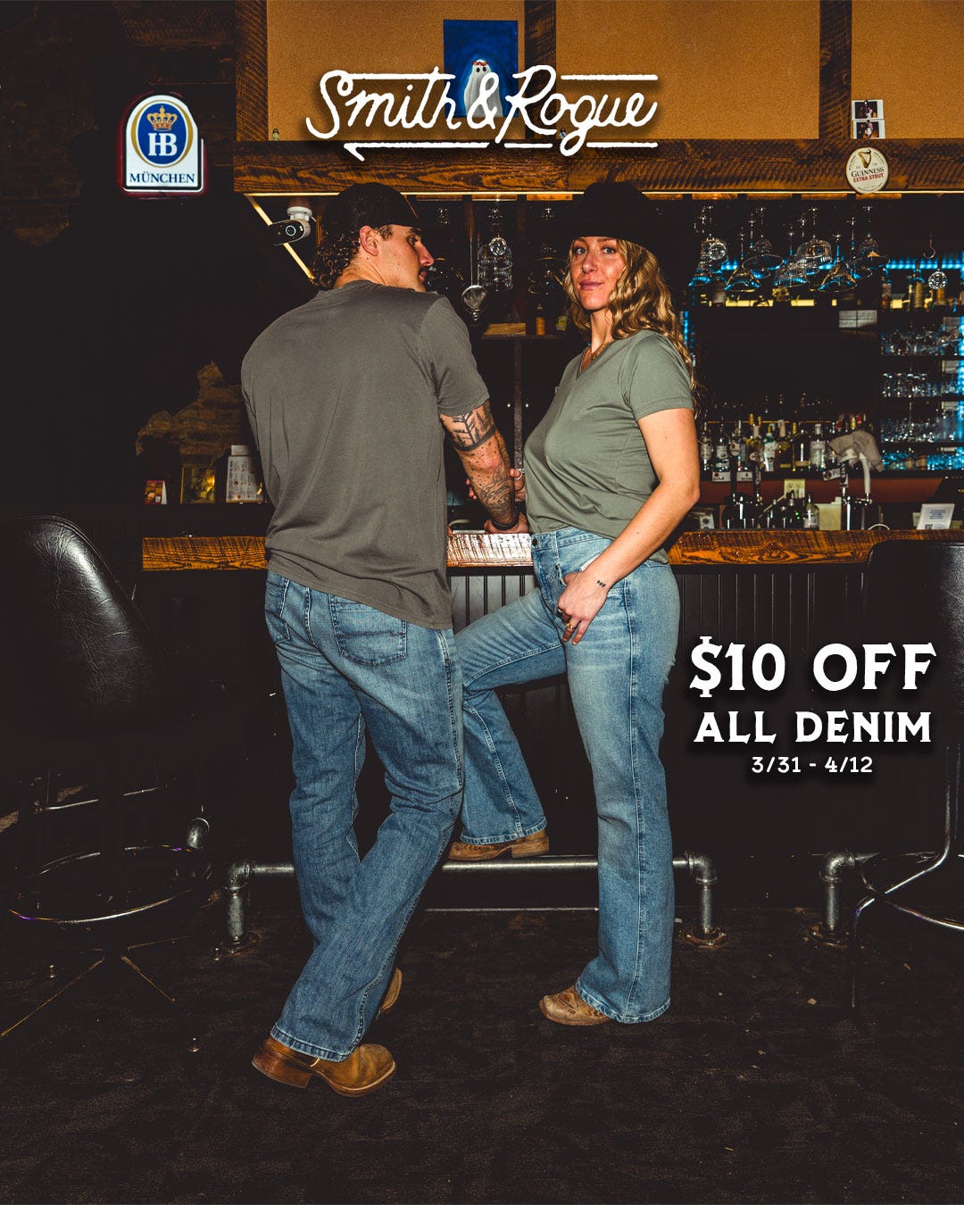 Smith and Rogue Denim Sale